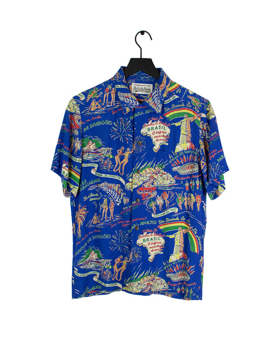 Wacko Maria Guilty Parties Blue 2014 Brazil Shirt 